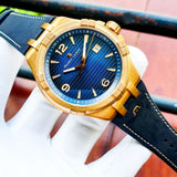  Shop Authentic Maurice Lacroix Aikon Limited Edition Blue Dial Blue Leather Strap Watch For Men - AI6008-BRZ01-420-1 - Luxxuri