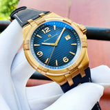  Shop Authentic Maurice Lacroix Aikon Date Limited Edition Blue Dial Blue Leather Strap Watch For Men - AI1028-BRZ01-420-1 - Luxxuri