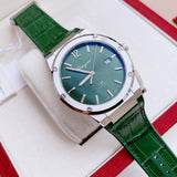  Shop Authentic Salvatore Ferragamo F-80 Classic Green Dial Green Leather Strap Watch for Men - SFDT00119 - Luxxuri