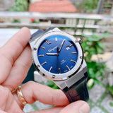  Shop Authentic Salvatore Ferragamo F-80 Classic Blue Dial Blue Leather Strap Watch for Men - SFDT00319 - Luxxuri