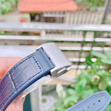  Shop Authentic Salvatore Ferragamo F-80 Classic Blue Dial Blue Leather Strap Watch for Men - SFDT00319 - Luxxuri
