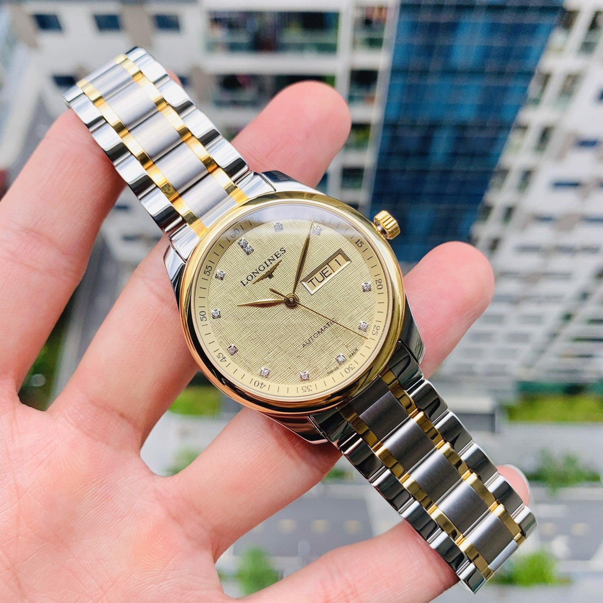  Shop Authentic Longines Master Collection Automatic 38.5mm Watch for Men - L2.755.5.38.7 - Luxxuri