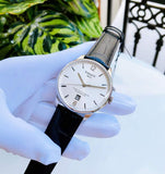  Shop Authentic Tissot Chemin Des Tourelles Powermatic 80 Silver Dial Black Leather Strap Watch For Men - T099.407.16.037.00 - Luxxuri