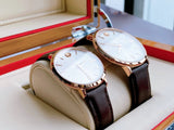  Shop Authentic Movado Ultra Slim Silver Dial Brown Leather Strap Watch For Women - 0607093 - Luxxuri