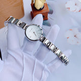  Shop Authentic Calvin Klein Wavy Silver Dial Silver Steel Strap Watch for Women - K9U23146 - Luxxuri