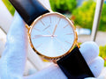  Shop Authentic Calvin Klein Posh Silver Dial Brown Leather Strap Watch for Men - K8Q316G6 - Luxxuri