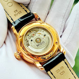  Shop Authentic Mido Baroncelli III Automatic Grey Dial Black Leather Strap Watch For Men - M8600.3.13.4 - Luxxuri