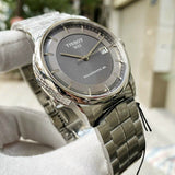  Shop Authentic Tissot Luxury Powermatic 80 Grey Dial Silver Steel Strap Watch for Men - T086.407.11.061.00 - Luxxuri