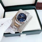 Shop Authentic Salvatore Ferragamo F-80 Classic Blue Dial Silver Steel Strap Watch for Men - SFDT01320 - Luxxuri