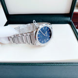  Shop Authentic Salvatore Ferragamo F-80 Classic Blue Dial Silver Steel Strap Watch for Men - SFDT01320 - Luxxuri