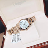  Shop Authentic Tissot T Wave Mother of Pearl Dial Rose Gold Steel Strap Watch For Women - T112.210.33.113.00 - Luxxuri