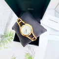  Shop Authentic Calvin Klein Class White Dial Gold Steel Strap Watch for Women - K6R23526 - Luxxuri