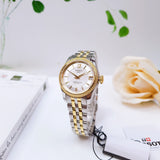  Shop Authentic Tissot Ballade Powermatic 80 Mother of Pearl Silver Dial Two Tone Steel Strap Watch For Women - T108.208.22.117.00 - Luxxuri