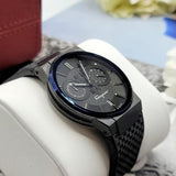  Shop Authentic Salvatore Ferragamo Sapphire Chrono Black Dial Black Rubber Strap Watch for Men - SFME00621 - Luxxuri
