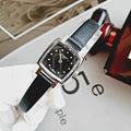  Shop Authentic Tissot Lovely Square Quartz Diamonds Black Dial Black Leather Strap Watch For Women - T058.109.16.056.00 - Luxxuri