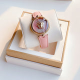  Shop Authentic Versace Palazzo Empire Pink Dial Pink Leather Strap Watch for Women - VCO030017 - Luxxuri