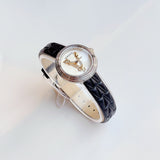  Shop Authentic Versace Virtus Quartz White Dial Black Leather Strap Watch For Women - VET300421 - Luxxuri