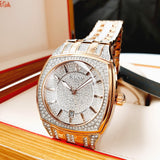  Shop Authentic Bulova Phantom Crystal Silver Dial Two Tone Steel Strap Watch for Men - 98B324 - Luxxuri