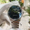  Shop Authentic Tissot Luxury Powermatic 80 Black Dial Silver Steel Strap Watch for Men - T086.407.11.201.02 - Luxxuri