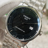  Shop Authentic Tissot Luxury Powermatic 80 Black Dial Silver Steel Strap Watch for Men - T086.407.11.201.02 - Luxxuri