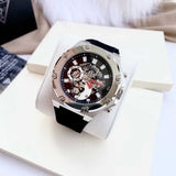  Shop Authentic Guess Third Grear Multi Function Black Dial Black Rubber Strap Watch for Men- GW0334G1 - Luxxuri