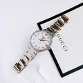  Shop Authentic Bulova Crystal Collection Mother of Pearl Dial Silver Steel Strap Watch for Women - 96L263 - Luxxuri