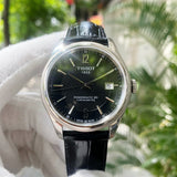  Shop Authentic Tissot Ballade Powermatic 80 Cosc Black Dial Black Leather Strap Watch For Men - T108.408.16.057.00 - Luxxuri