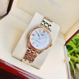  Shop Authentic Tissot Chemin Des Tourelles Powermatic 80 Helvetic Price Lady Silver Dial Two Tone Steel Strap Watch For Women - T099.207.22.118.01 - Luxxuri