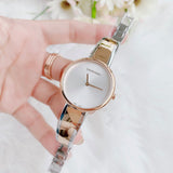  Shop Authentic Calvin Klein Seduce Silver Dial Two Tone Steel Strap Watch for Women - K4E2N61X - Luxxuri