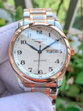  Shop Authentic Longines Master Collection Automatic 38.5mm Silver Dial Two Tone Steel Strap Watch for Men - L2.755.5.79.7 - Luxxuri
