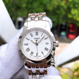  Shop Authentic Tissot T Classic Dream White Dial Silver Steel Strap Watch For Men - T033.210.11.013.00 - Luxxuri