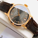  Shop Authentic Tissot Chemin Des Tourelles Powermatic 80 Lady Brown Dial Brown Leather Strap Watch For Women - T099.207.36.447.00 - Luxxuri