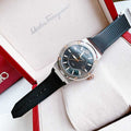  Shop Authentic Salvatore Ferragamo F-80 Black Dial Black Rubber Strap Watch For Men - SFHY00120 - Luxxuri