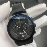  Shop Authentic Salvatore Ferragamo Sapphire Chrono Black Dial Black Rubber Strap Watch for Men - SFME00621 - Luxxuri
