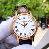  Shop Authentic Tissot T Classic Carson White Dial Brown Leather Strap Watch For Men - T085.410.36.013.00 - Luxxuri