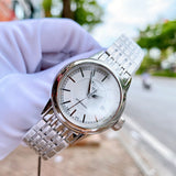  Shop Authentic Tissot T Classic Carson Automatic White Dial Silver Steel Strap Watch For Women - T085.207.11.011.00 - Luxxuri
