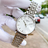  Shop Authentic Tissot T Classic Everytime Large White Dial Silver Steel Strap Watch for Men - T109.610.11.031.00 - Luxxuri
