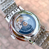  Shop Authentic Tissot Classic Carson Powermatic 80 Black Dial Silver Steel Strap Watch For Men - T085.407.11.051.00 - Luxxuri