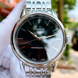  Shop Authentic Tissot Classic Carson Powermatic 80 Black Dial Silver Steel Strap Watch For Men - T085.407.11.051.00 - Luxxuri