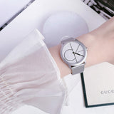  Shop Authentic Calvin Klein Minimal White Dial Silver Mesh Bracelet Watch for Women - K3M5215X - Luxxuri
