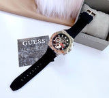  Shop Authentic Guess Third Grear Multi Function Black Dial Black Rubber Strap Watch for Men- GW0334G1 - Luxxuri