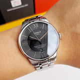  Shop Authentic Tissot T Classic Chemin Des Tourelles Chronometer Black Dial Silver Steel Strap Watch For Men - T099.408.11.058.00 - Luxxuri