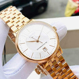  Shop Authentic Tissot T Classic Carson Premium Automatic White Dial Rose Gold Steel Strap Watch for Men - T122.407.33.031.00 - Luxxuri