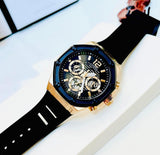  Shop Authentic Guess Momentum Black Dial Black Rubber Strap Watch for Men - GW0263G1 - Luxxuri