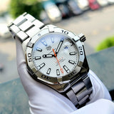  Shop Authentic Tag Heuer Aquaracer White Dial Watch for Men - WAY2013.BA0927 - Luxxuri