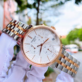  Shop Authentic Tissot Carson Premium Chronograph White Dial Two Tone Steel Strap Watch For Men - T122.417.22.011.00 - Luxxuri