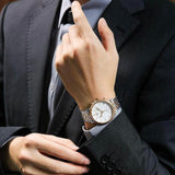  Shop Authentic Tissot Carson Premium Chronograph White Dial Two Tone Steel Strap Watch For Men - T122.417.22.011.00 - Luxxuri