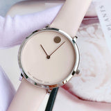  Shop Authentic Movado 70th Anniversary Limited Edition White Dial White Leather Strap Watch For Women - 0607138 - Luxxuri