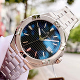  Shop Authentic Maurice Lacroix Aikon Venturer Black Dial Silver Steel Strap Watch for Men - AI1008-SS002-331-1 - Luxxuri
