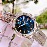  Shop Authentic Maurice Lacroix Aikon Venturer Black Dial Silver Steel Strap Watch for Men - AI1008-SS002-331-1 - Luxxuri